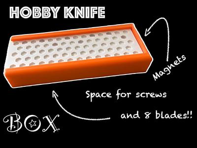 Hobby Knife Box