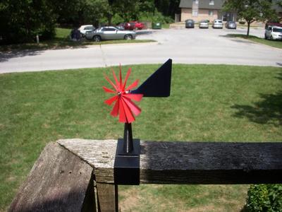 24/7 wind speed & direction indicator (anemometer) Remix