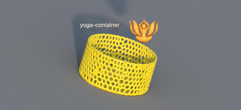 Yoga-container (Voronoi)
