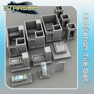 Habitation Tile Set