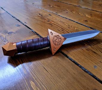 The Dice Damage Weapon D4 Dagger!