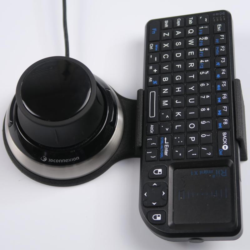 SpaceMouse Compact Keyboard Holder