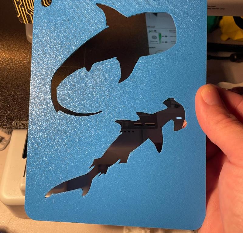 Shark Stencil!