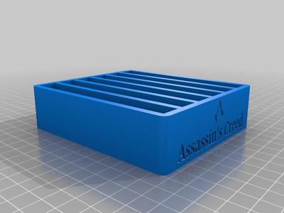 FR-GB-ES Rangemant pour 6 boites de jeu nintendo switch / Storage for 6 nintendo switch game boxes / Almacenamiento para 6 cajas de juegos de Nintendo Switch 