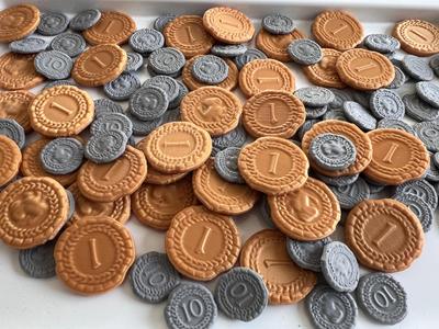 Antique coins (7 wonders inspired)