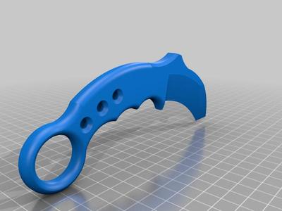 Karambit Knife Toy Trainer