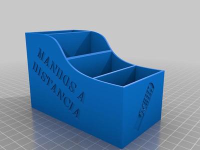 Organizador mandos a distancia