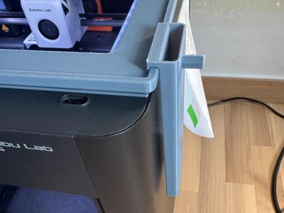 poop line bin to ams riser