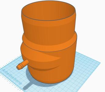 Horizontal condensation separator