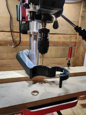 bohrständer absaugung - drill stand suction