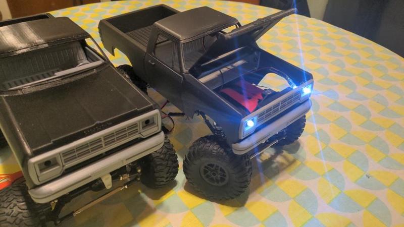 1:16 80's Dodge Ram v2 (190mm wheelbase, WPL frame)