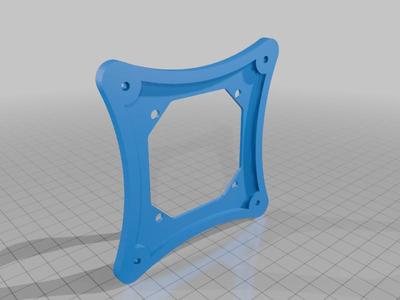 Water block Clamp and backplate, socket 1700 adaptor  for EK Quantum Velocity Convert bracket from AMD to Intel 