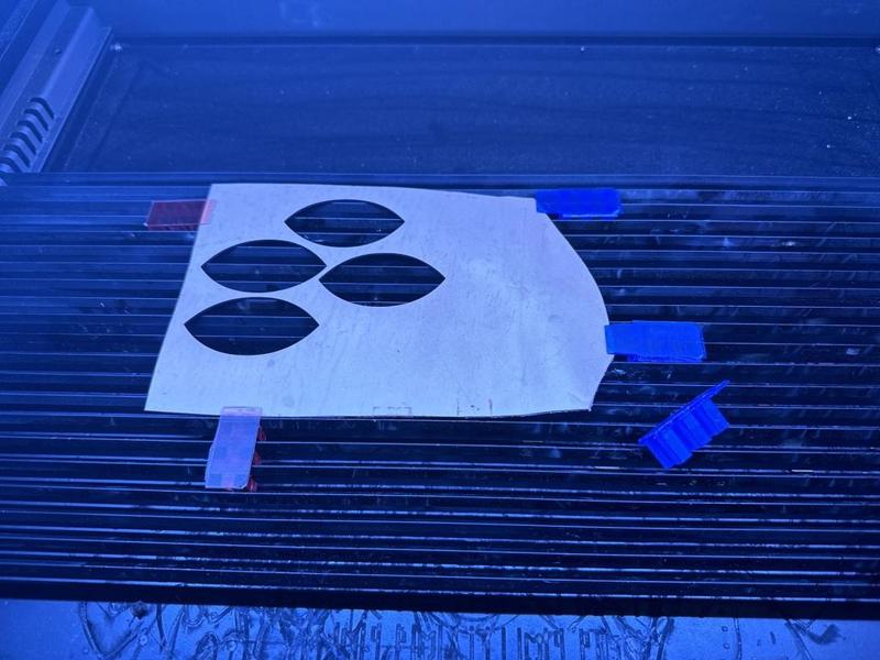 Creality Falcon2 Pro Laser Cutter Bed clamp