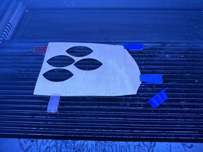 Creality Falcon2 Pro Laser Cutter Bed clamp