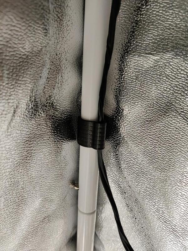 Tube frame cable clip 16mm, 19mm