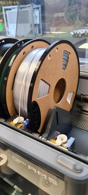 Ams Cardboard spool rim with name indicator