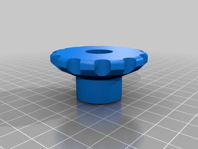 1/4" x 20 Hand Knob (accepts a 7/16" nut or bolt)