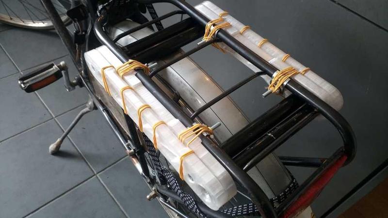 Bike luggage rack
