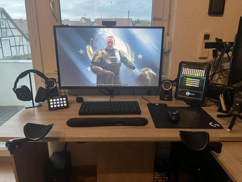 Armlehnenstütze Handgelenkauflage Adapter /Armrest support, wrist rest