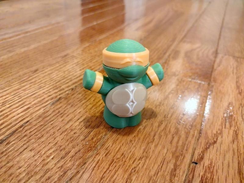 Little People Teenage Mutant Ninja Turtle (TMNT) - No supports!