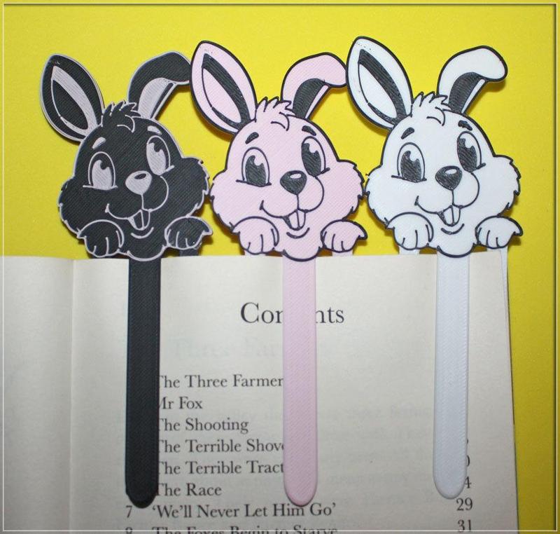 Easter Bunny Bookmark
