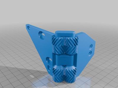 K1 Hinge's top and bottom print in place