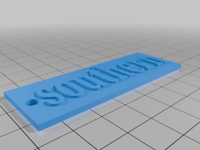 keychain (Bennett Hamm)