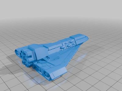 Starwars Armada  Dreadnaught Q carrier 