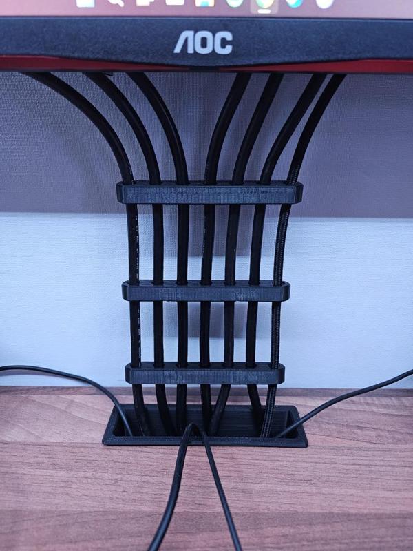 Cable management clamp