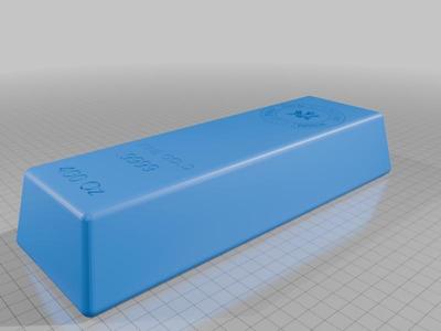 400 oz gold bar