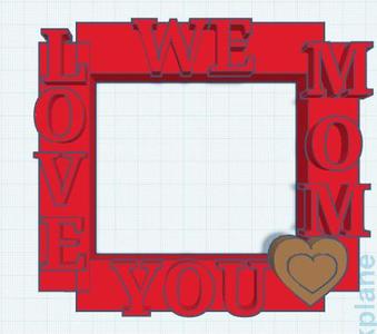 Mom picture frame