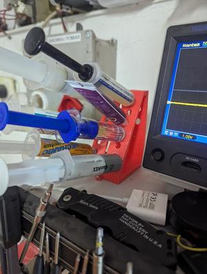 Electronic syringe organizer