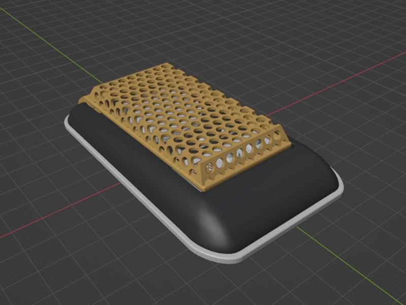 Star Trek TOS Communicator (simplified)