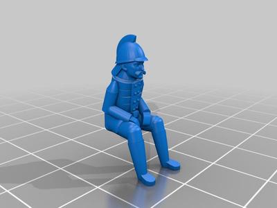 Matchbox-Lledo fire brigade driver