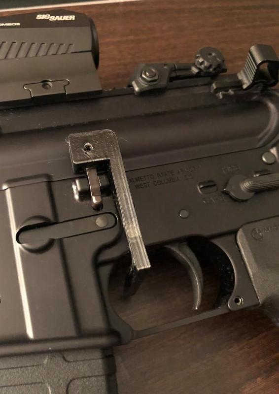 AR-15 Bolt Catch Extension