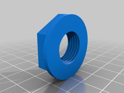 Plastic Nut for toilet handle