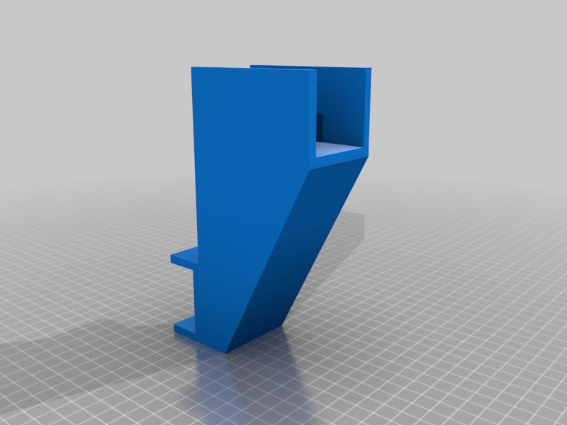 Vierkantrohrhalterung Zaun