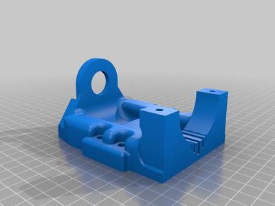 Dremel 4000 bracket for CNC spindle mount