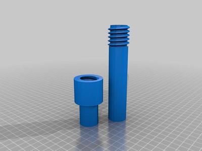 Tube with screw
