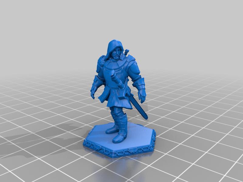 Human Paladin DND Character