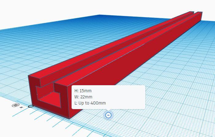 Folding door track - Falttürschiene - Schiebetür
