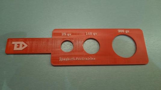 EINFACHER SPAGHETTI PORTIONIERER / Simple Spaghetti Portioner