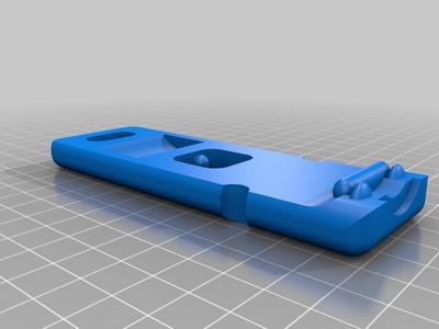 Simple miniature painting handle