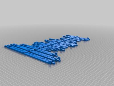 (Print In Place) Assorted Molle Clips QD