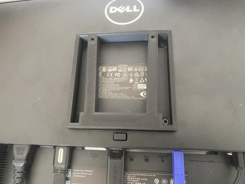 Dell monitor flush wall mount