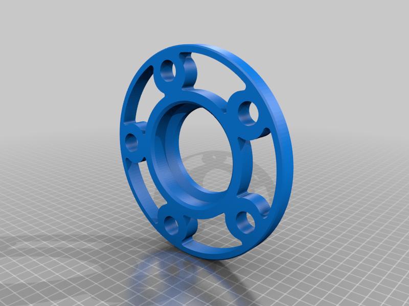 Wheel spacer 5x120 72.4 mm