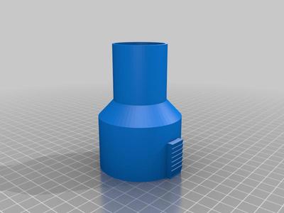 Shop Vac Adapter with Clip