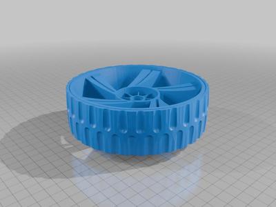 small mower wheel