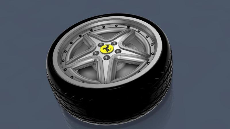 Classic Italian style wheel