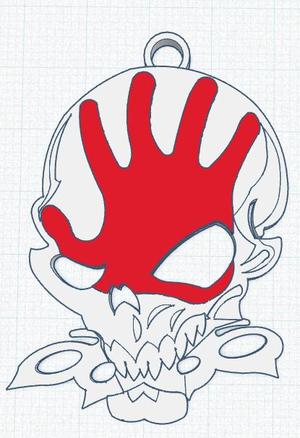 Five Finger Death Punch keychain